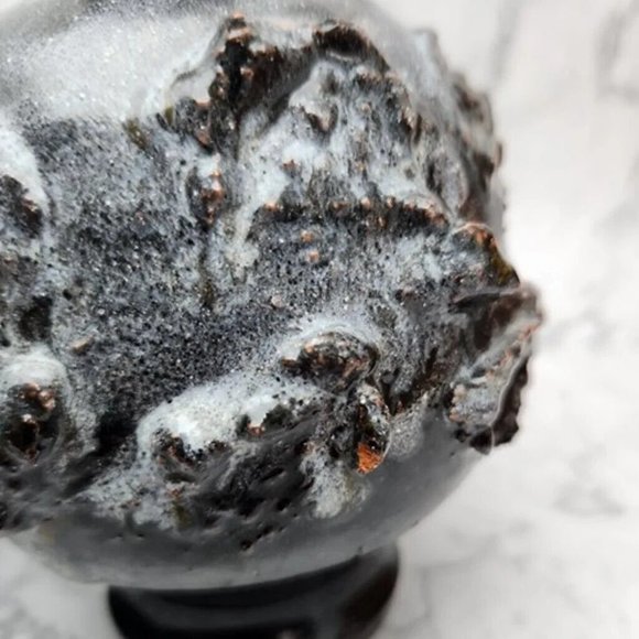 Vintage Sigurður Hákon Arnórsson Handcrafted Lava Vase, Iceland, 1970s - Picture 6 of 7